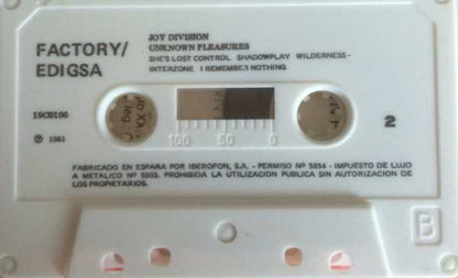 Joy Division : Unknown Pleasures (Cass, Album)