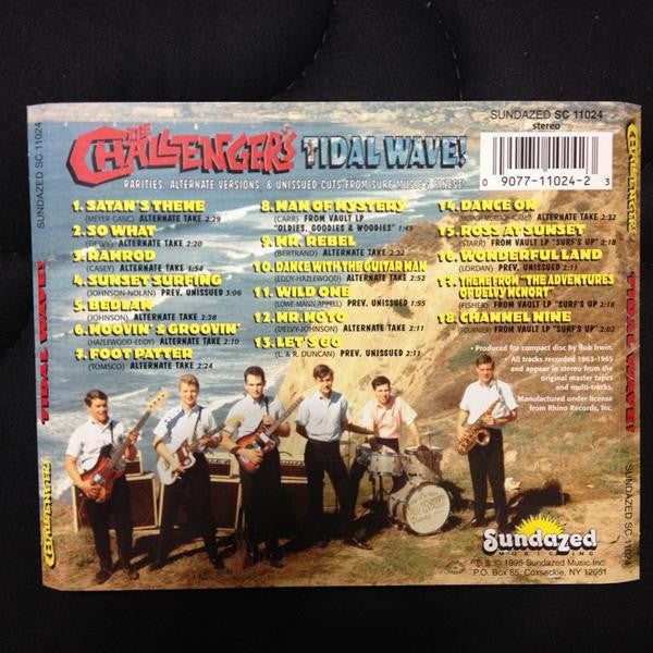 The Challengers : Tidal Wave! (CD, Comp)