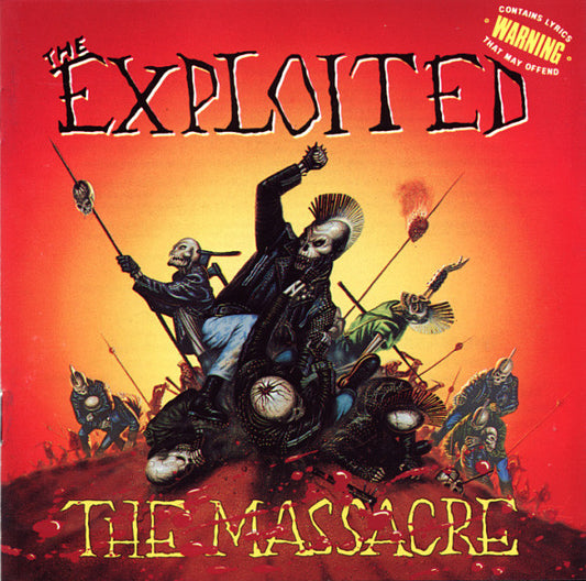 The Exploited : The Massacre (CD, Album, RP)