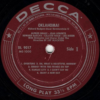 Rodgers & Hammerstein : Oklahoma! (LP, Album, RE, Pin)