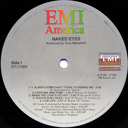 Naked Eyes : Naked Eyes (LP, Album)