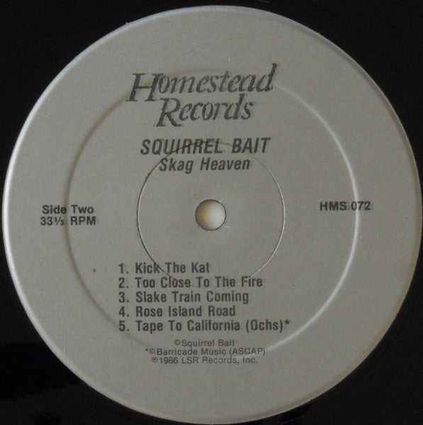 Squirrel Bait : Skag Heaven (LP, Album)