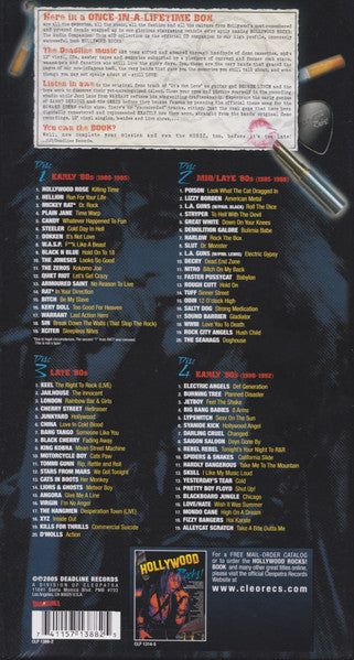 Various : Hollywood Rocks (4xCD, Comp + Box)
