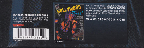 Various : Hollywood Rocks (4xCD, Comp + Box)