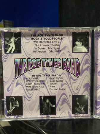 The Rob Tyner Band : Rock And Roll People (CD)