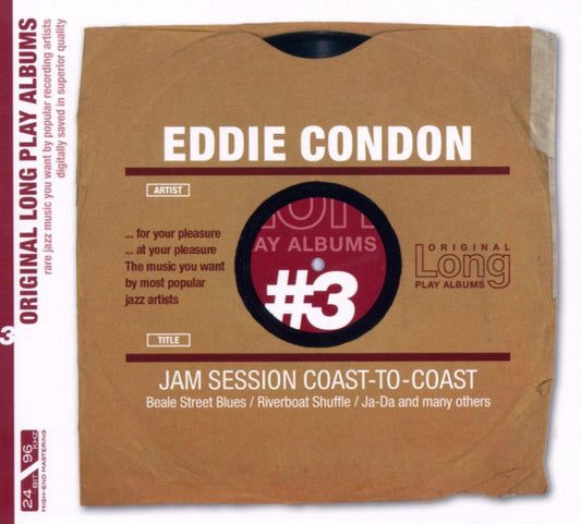 Eddie Condon And His All-Stars / The Rampart Street Paraders : Jam Session Coast-To-Coast (CD, Album, Mono, Dig)