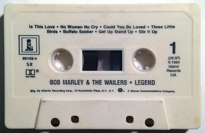 Bob Marley & The Wailers : Legend - The Best Of Bob Marley And The Wailers (Cass, Comp, SR,)