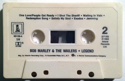 Bob Marley & The Wailers : Legend - The Best Of Bob Marley And The Wailers (Cass, Comp, SR,)