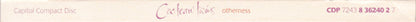 Cocteau Twins : Otherness (CD, EP, Tri)