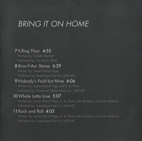 CC Coletti : Bring It On Home (CD, Album)