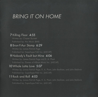 CC Coletti : Bring It On Home (CD, Album)