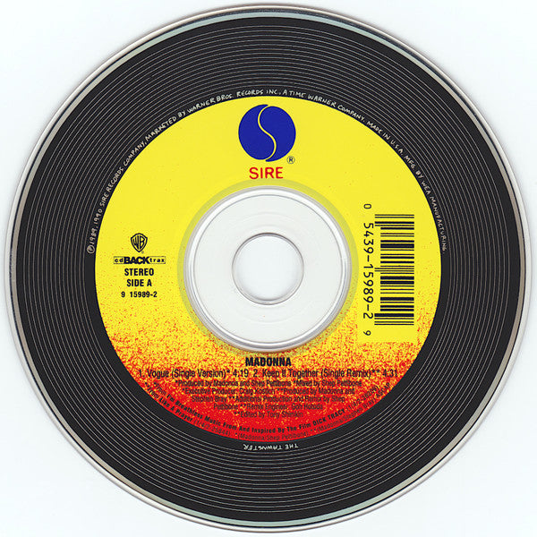 Madonna : Vogue / Keep It Together (CD, Single, RE)