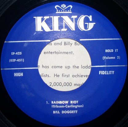 Bill Doggett : Hold It Volume 2 (7", EP)