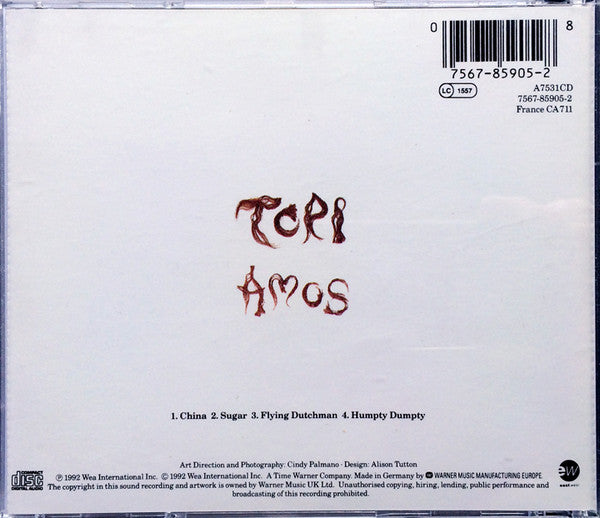 Tori Amos : China (CD, Promo)