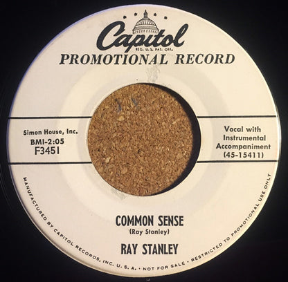 Ray Stanley (2) : Let's Get Acquainted / Common Sense (7", Promo)