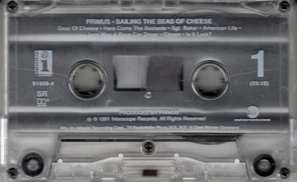 Primus : Sailing The Seas Of Cheese (Cass, Album, SR,)