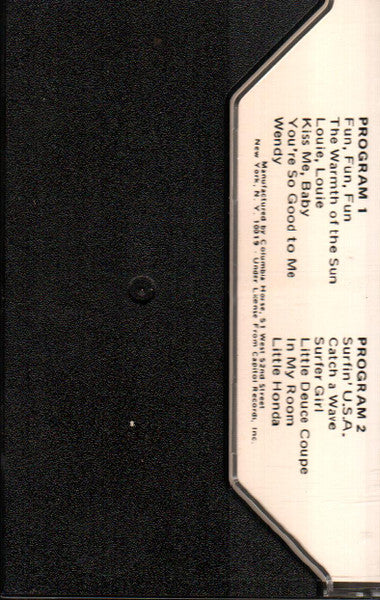 The Beach Boys : Best Of The Beach Boys, Vol. 1 (Cass, Comp, Club)