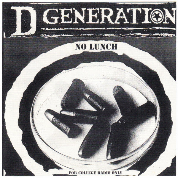 D Generation : No Lunch (CD, Promo, Smplr)