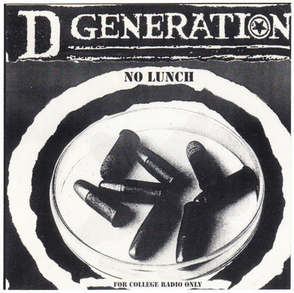 D Generation : No Lunch (CD, Promo, Smplr)