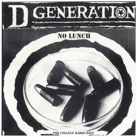 D Generation : No Lunch (CD, Promo, Smplr)