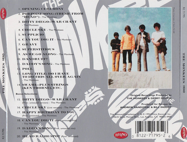 The Monkees : Head (CD, Album, RE, RM, RP)