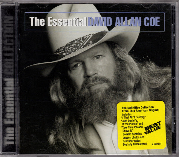 David Allan Coe : The Essential David Allan Coe (CD, Comp, RM)