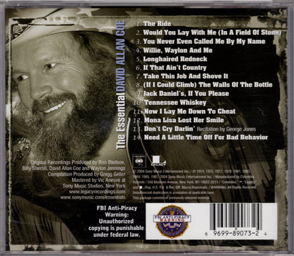 David Allan Coe : The Essential David Allan Coe (CD, Comp, RM)