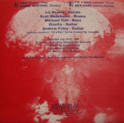 The Twenty Second Sect : UXB (7", Blu)