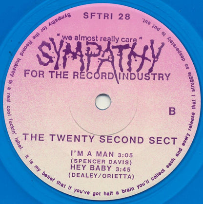 The Twenty Second Sect : UXB (7", Blu)