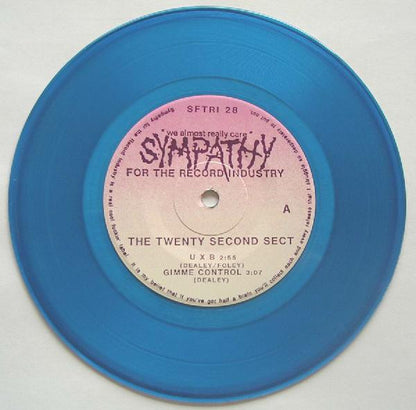 The Twenty Second Sect : UXB (7", Blu)