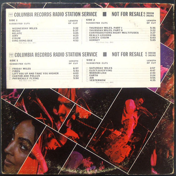 Miles Davis : Miles Davis At Fillmore (2xLP, Promo, Gat)