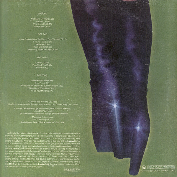 The Velvet Underground : 1969 Velvet Underground Live With Lou Reed (2xLP, Album, Gat)