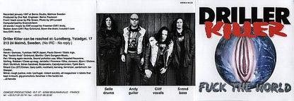 Driller Killer : Fuck The World (CD, Album)