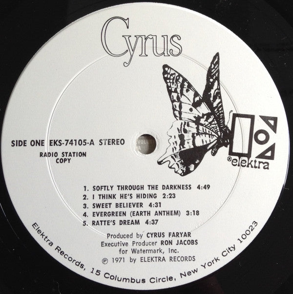 Cyrus* : Cyrus (LP, Album, Promo)