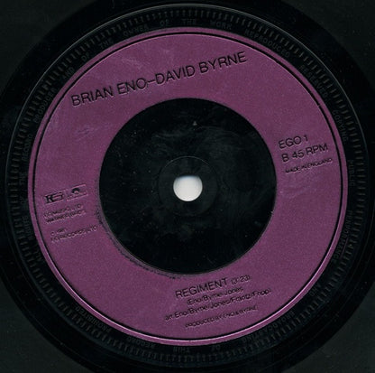 Brian Eno - David Byrne : The Jezebel Spirit (7")