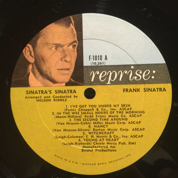 Frank Sinatra : Sinatra's Sinatra (LP, Album, Mono)