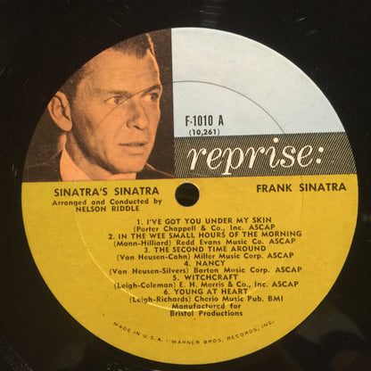 Frank Sinatra : Sinatra's Sinatra (LP, Album, Mono)
