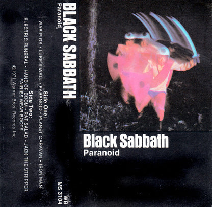 Black Sabbath : Paranoid (Cass, Album, RE, No )