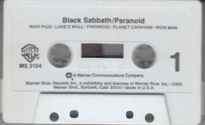 Black Sabbath : Paranoid (Cass, Album, RE, No )