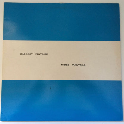 Cabaret Voltaire : Three Mantras (12", EP)