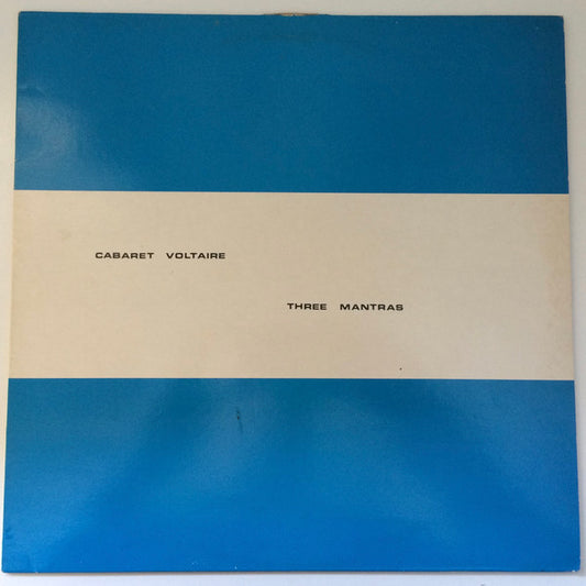 Cabaret Voltaire : Three Mantras (12", EP)