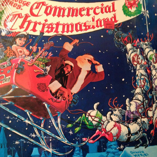 The Scrooge Bros : Commercial Christmasland (LP, Album)