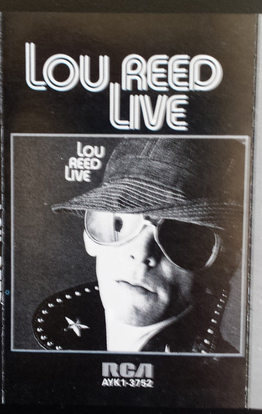 Lou Reed : Lou Reed Live (Cass, Album, RE)