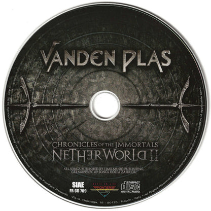 Vanden Plas : Chronicles Of The Immortals (Netherworld II) (CD, Album, Dig)