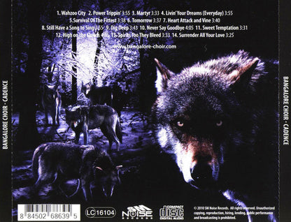 Bangalore Choir : Cadence (CD, Album)
