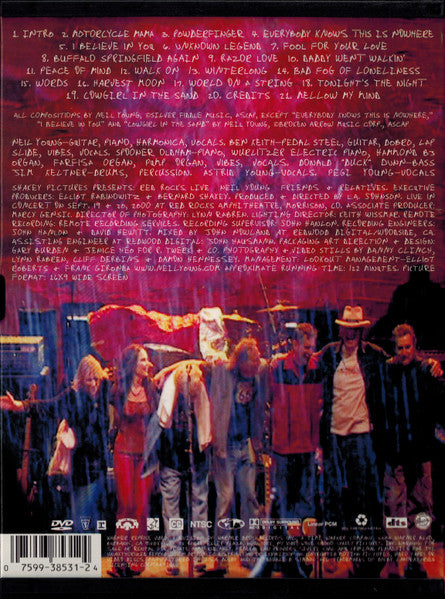 Neil Young : Red Rocks Live (Friends + Relatives) (DVD-V, Multichannel, NTSC)
