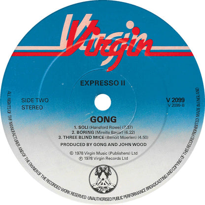 Gong : Expresso II (LP, Album)