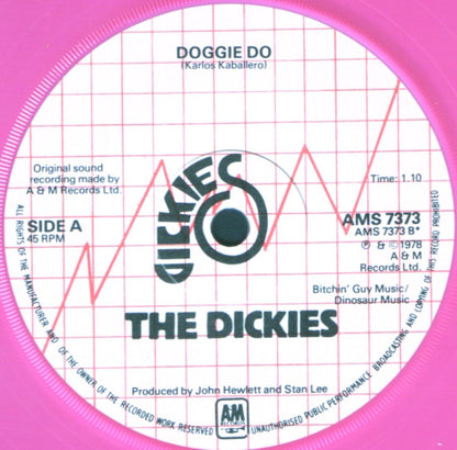 The Dickies : Eve Of Destruction / Doggie Do (7", Single, Pin)