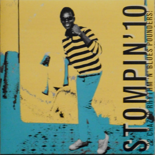 Various : Stompin' 10 - 22 Crazed Rhythm 'N' Blues Pounders! (CD, Album, Comp)