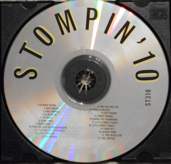 Various : Stompin' 10 - 22 Crazed Rhythm 'N' Blues Pounders! (CD, Album, Comp)